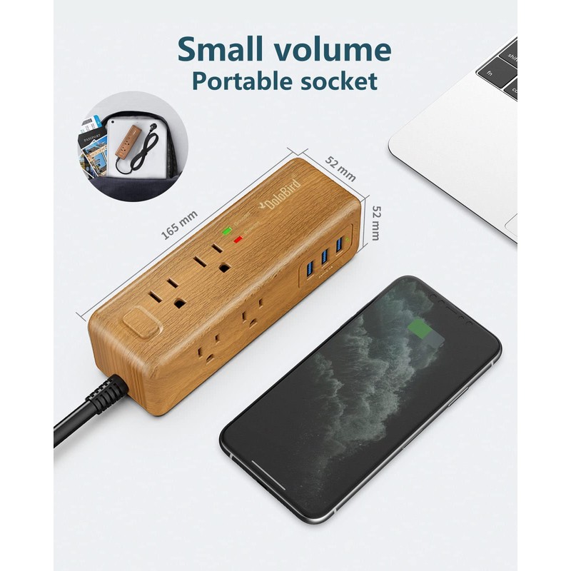 Power Strip Surge Protector 8 Outlet with 3 USB Ports