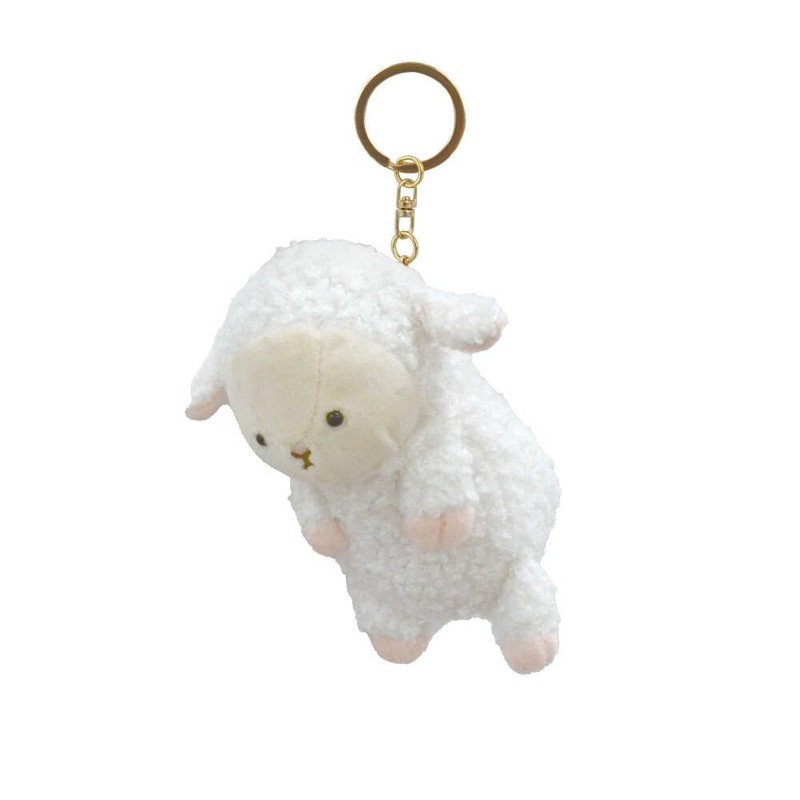 Yamanji 11636 Tsumamikko Mascot with Zipper, Sheep Approx. 4.9 x