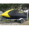 SBU Black/Yellow Heavy-Duty, PWC Cover Compatible for Sea Doo GTX