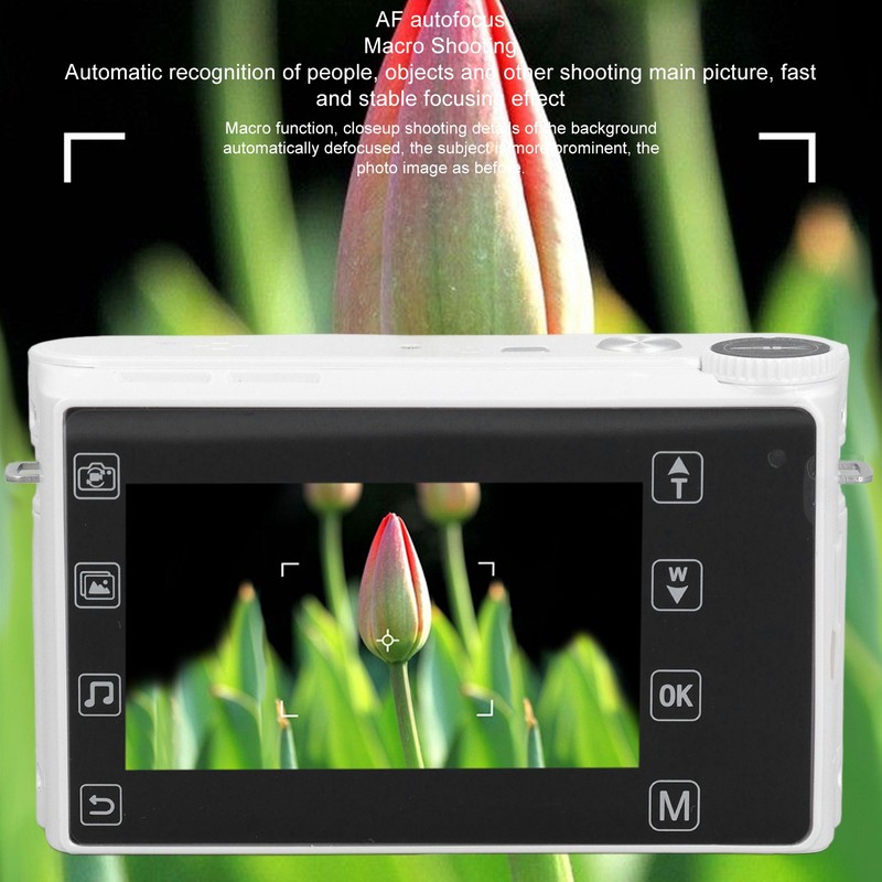 64MP Digital Camera 3.0inch TFT LCD Touchscreen Auto Focus 18X