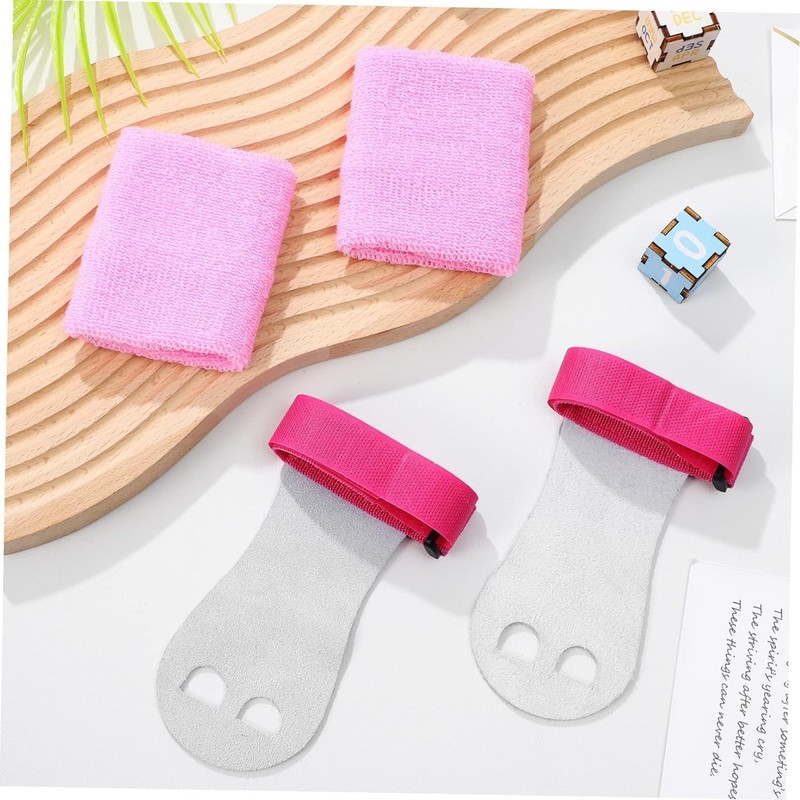 Palm Protector Gymnastics Grips Wristbands,4Pcs Palm Protector Gymnastics Bar Palm