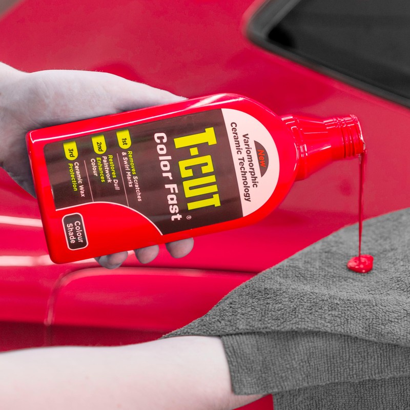T-Cut Light Red Scratch Remover Color Fast Paintwork Restorer Car