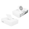 10W Digital Alarm Clock One Button Lifting LED Mirror Electronic