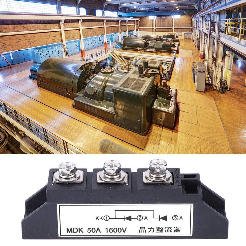 Photovoltaic Anti-Reverse Rectifier Bridge Diode Rectifier Module MDK 50A 1600V
