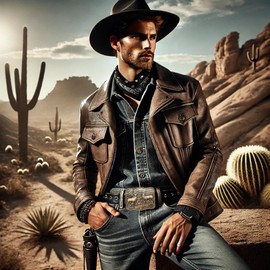 HLYMPONY Cowboy Belt Buckle for Men Vintage Western Cowgirl Rodeo Elk Belt Buckles (Bronze)