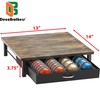 DecoBrothers Vertuo Pod Holder Drawer, 24 Large or 48 Small