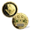 Masonic Challenge Coin Grand Master Hiram Abiff Widow’s Son Freemason
