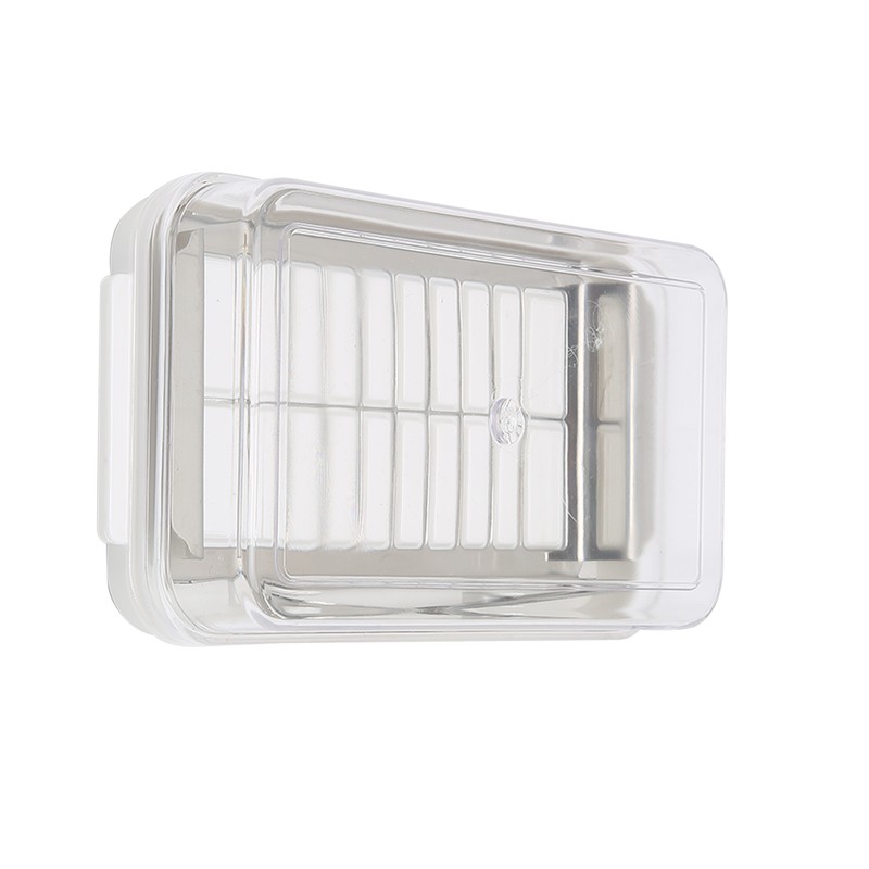 Stainless Steel Butter Cutter Box Cheese Storage Container with Transparent