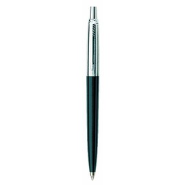 Parker Jotter Black Ballpoint Pen - Blue Ink