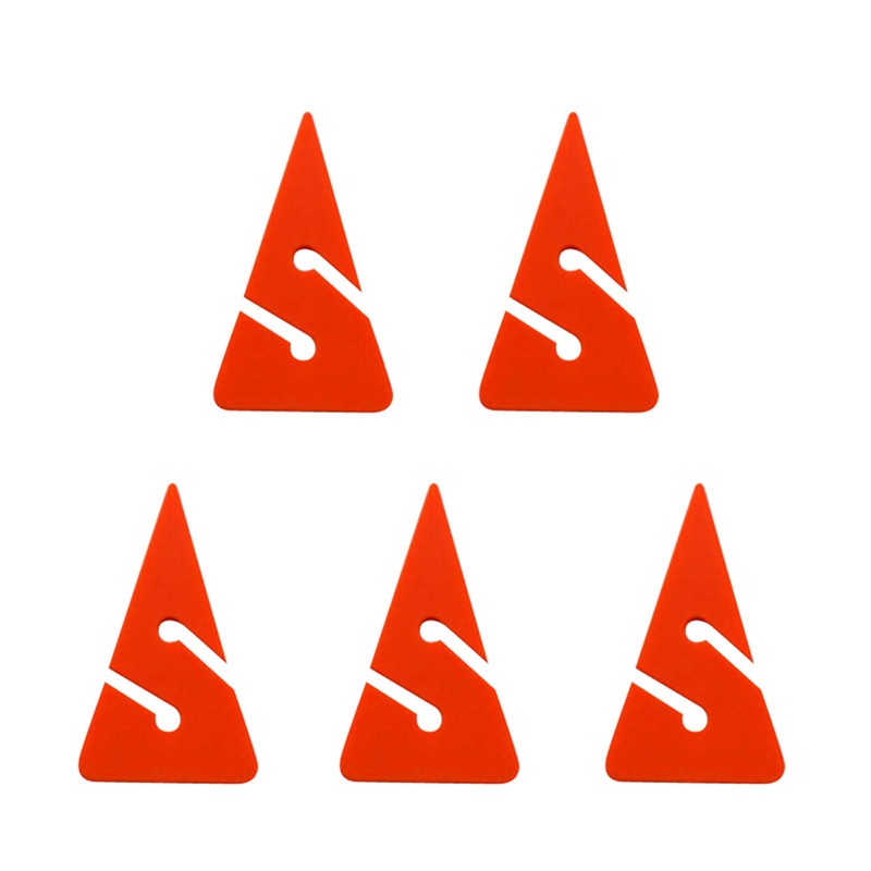 GREYWAWA 5Pcs Cave Diving Line Arrows Marker Triangular Shape Guide