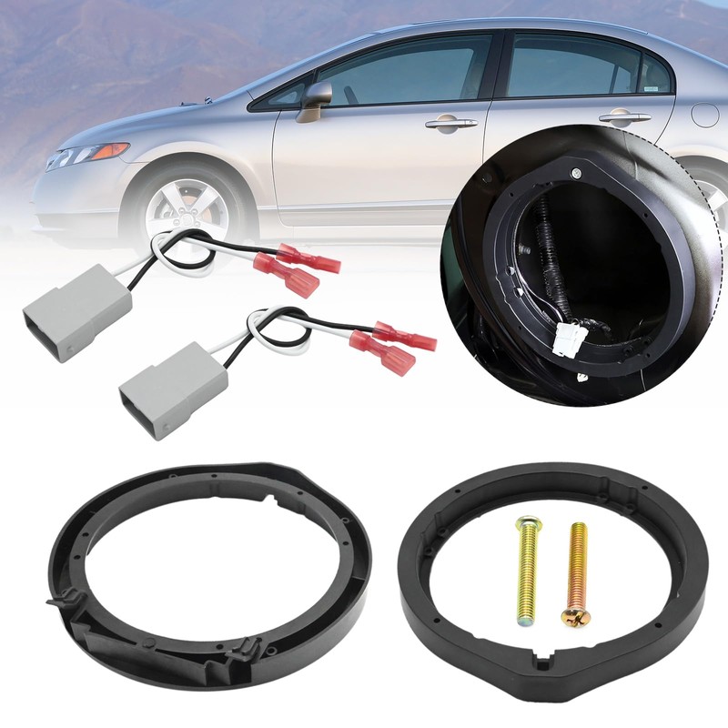 Vkinman 12 PCS 6.5 Inch 6.75 Inch Car Speaker Installation