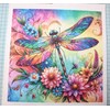 Fabric Panel 12"x12" Dragonfly 100% Cotton Quilting Block P115