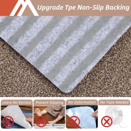 Cosy Homeer Stair Treads Non-Slip Carpet Mat 28inX9in Indoor Stair Runners for Wooden Ste...