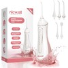 Nicwell Aquafloss: Advanced Cordless Dental Flosser with 4 Modes - Your Portable, Rechargeable Solution for Superior Oral Hygiene at Home and On-the-Go