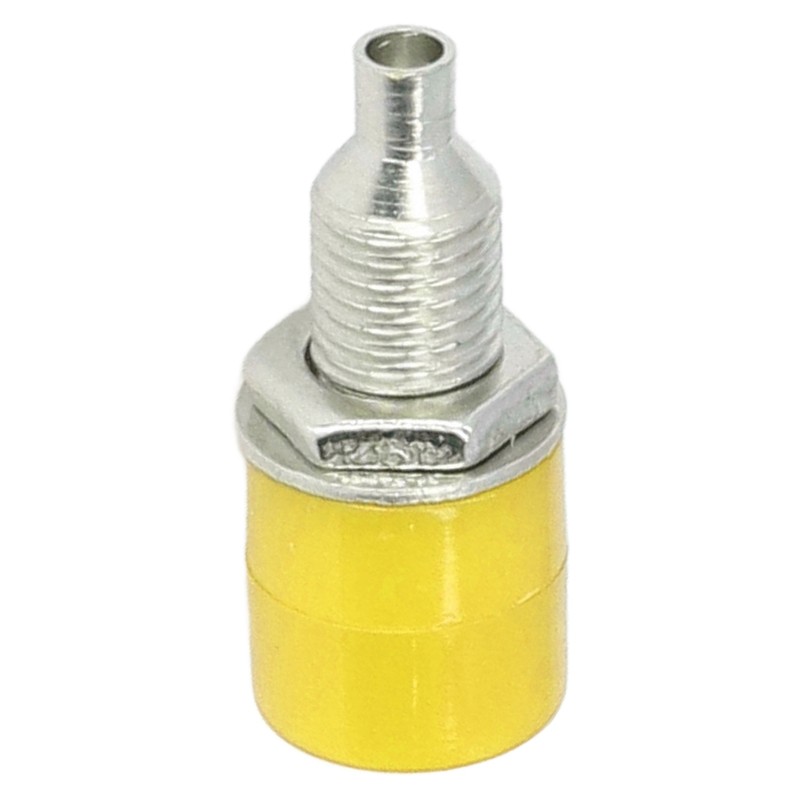 100Pcs Banana Socket M6 4mm Good Transmission Excellent Manufacture Electrical