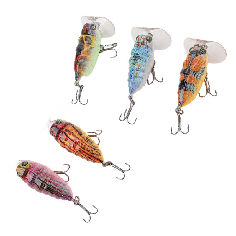 Cicada Fishing Lures Life Like Swimbait Fishing Bait Set with