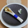 Germiwipe Napkin Band,Paper Napkin Ring Self Adhesive,Silverware Wraps Bands,Pack of