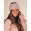 styleBREAKER 04026057 Women's Knitted Headband 2-Colour with Ombre Colour Gradient,