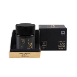 Ginseng Korean Black 100g Concentrated Extract 100% Natural 3 Months High Saponin 80mg/g Ginsenosides Rg1 Rb1 Rg3 > 6mg/g Enhanced in Gin Inserosides Rg3, Rg5 and Rk1