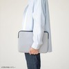 Kutsuwa TA012NB Truss Air Laptop Case, 14 Inches, Lightweight, Navy