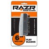 RAZR Hand Auger Replacement Flat Blades 6"
