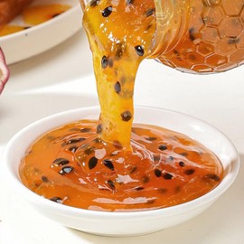 SIJIYUNLI-Jam 400g/14.1oz Baking companion, fruit pulp, bread partner, flower sauce (Passion jam)