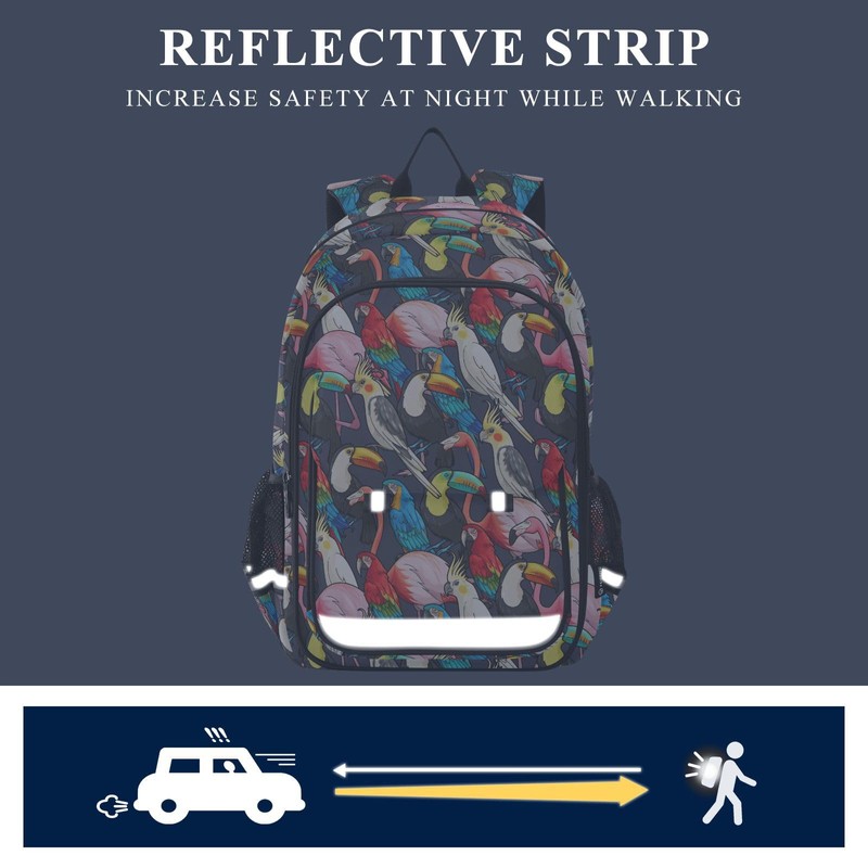 JHKKU Kids Backpack for Boys Girls Bookbags Elementary Backpack Colorful