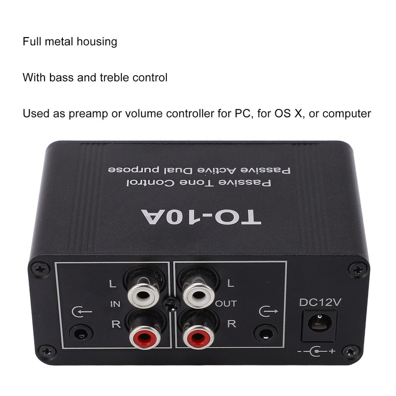Mini Stereo Audio Preamplifier, NE5532 Mini Stereo Audio Preamplifier, Same