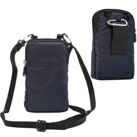 Vertical Cell Phone Belt Pouch for Women, Cell Phone Waist Bag, 6.0" Mens Sport Travel Messenger Holster Crossbody Wallet with Shoulder Strap Waterproof Waist Pocket Purse Handbag with Locking Hook