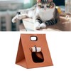 Felt Cat House Removable Washable Folding Integrated Felt Cat Sleeping