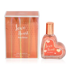 LOVE HEART ROSE EDITION Spray Perfume - Eau De Parfum for Women - 3.4 fl.oz