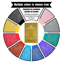 LBWCER Yellow Notebook,Journal for Men,Thank You gift May you be proud of the work you do, Lined Journal,Teacher Social Worker Notebook,Travel Journal (May yellow)