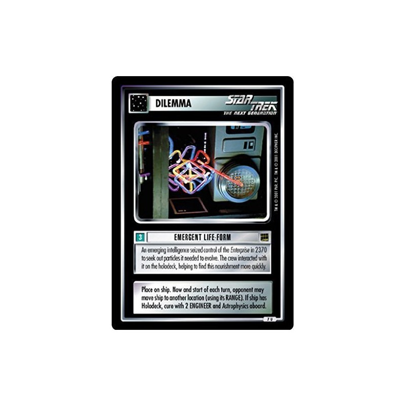 Decipher Star Trek CCG 1E HA Holodeck Adventures Emergent Life-Form