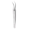 sourcing map ST-15 Precision Tweezers 121mm Pointed Anti-Corrosion Stainless Steel