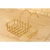 Kingston Brass CC2162 Clawfoot Tub Rim Soap and Sponge Holder,