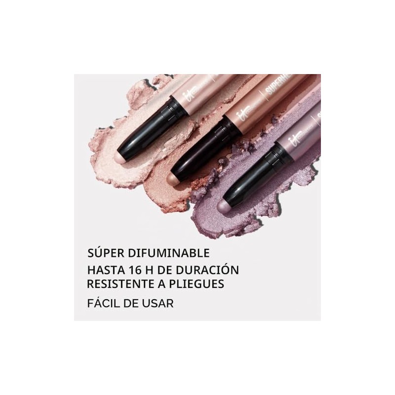 It Cosmetics Superhero No-Tug Waterproof Eyeshadow Stick, Sombras para Ojos