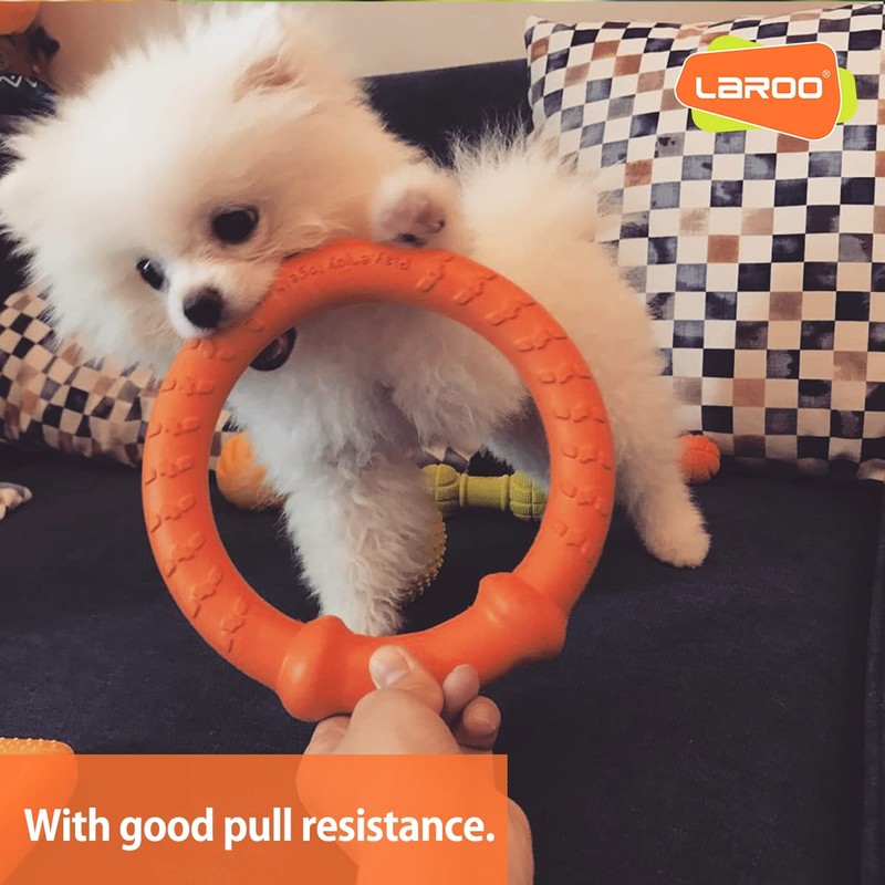 LaRoo Dog Flying Ring Toys, Floating Flying Dog Disc Toys,
