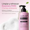 Medicube Rosemary Pdrn Cooling Thickening Shampoo Romero Fórmula Ligera Diaria