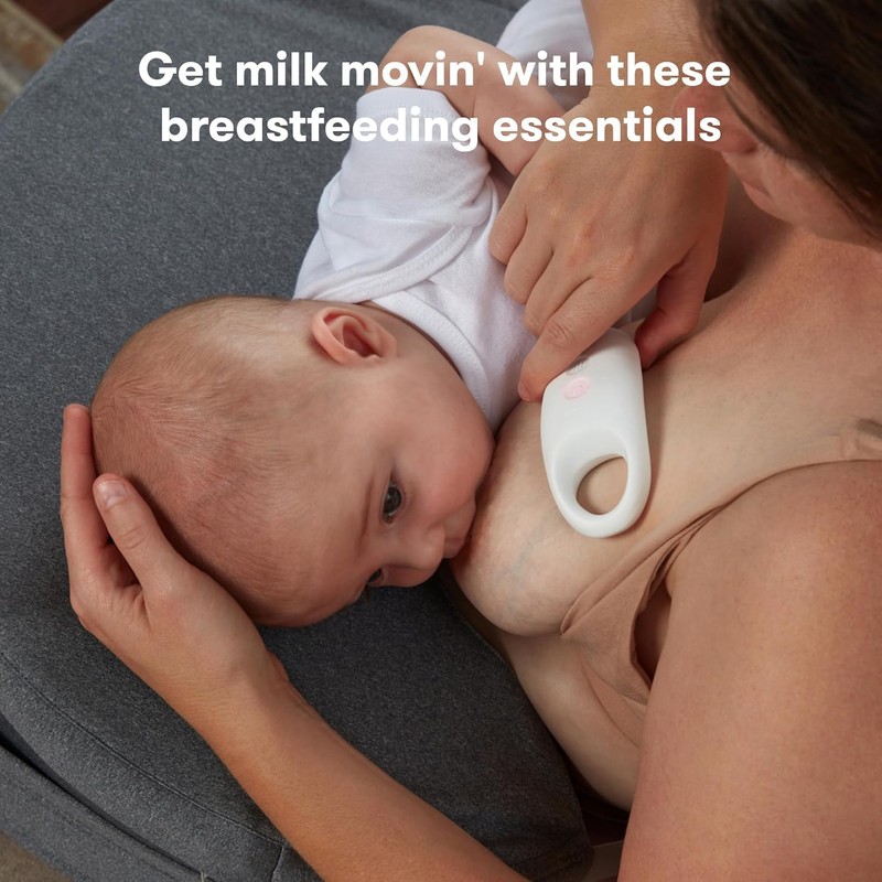 Frida Mom 9pc Breastfeeding Essentials Kit for Lactation Support &