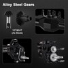 INJORA +5mm Diamond Portal Axles with Lay Down Servo Mount