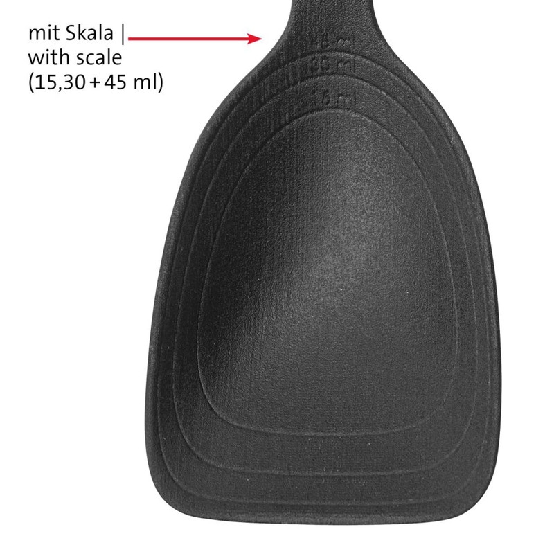 Westmark 28622270 Pan Spoon, Scoop Shaped, Internal Scale: 15, 30
