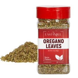 Eastanbul Oregano, Dried Oregano, Mediterranean Style, 1.4oz, Dried & Pure Leaves, Turkish Spice, Exquisitely Fragnant, Vegan Full-Flavor, Perfect for Salads, Pizza, Soup, Meat