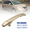 FZJDSD Rear Left or Right Sliding Gold Door Handle Compatible