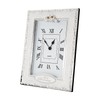 Happy Homewares Traditional 50th Anniversary Clock in White Epoxy with