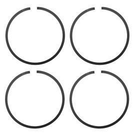 4 x 40mm x 1.5mm Piston Ring Kit Compatible with Hercules Compatible with Peugeot 50cc 2-Stroke Engines