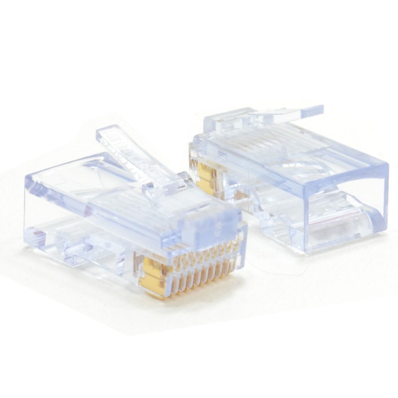 kenable RJ50 Crimp End 10P10C 10 Pin Plug for Solid/Stranded