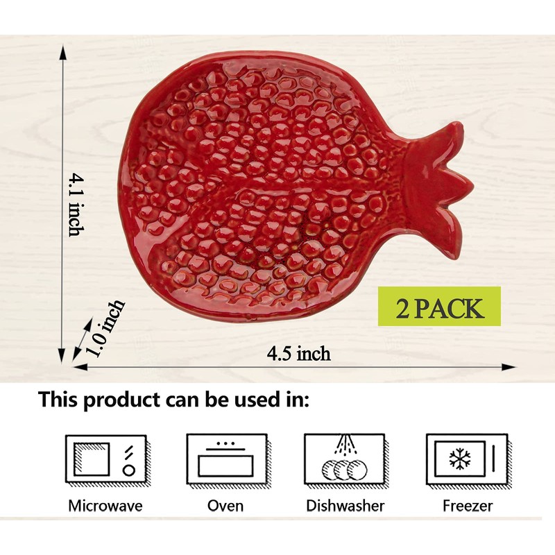 Spoon Rest 2 Pcs Spoon Holder For Stove Top Ceramic