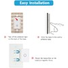 LoraTap Remote Control Outlet: Wireless Wall Switch — 656ft Range