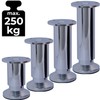 STAHLIA® Set of 4 VIGO Feet for Sofa, Bed, Cupboard