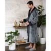 Luxurious Plush Bathrobe - Men's Robes with Hood - Comfortable